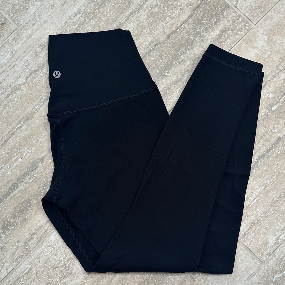 Lululemon Athletica Black High-Rise Leggings